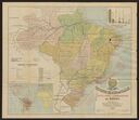 Carte de voies de communication du Brésil