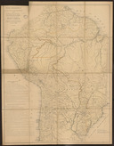 Mapa geográfico de la mayor parte de la América Meridional que contiene los paises por donde debe trazarse la línia divisoria que divida los dominios de España y Portugal